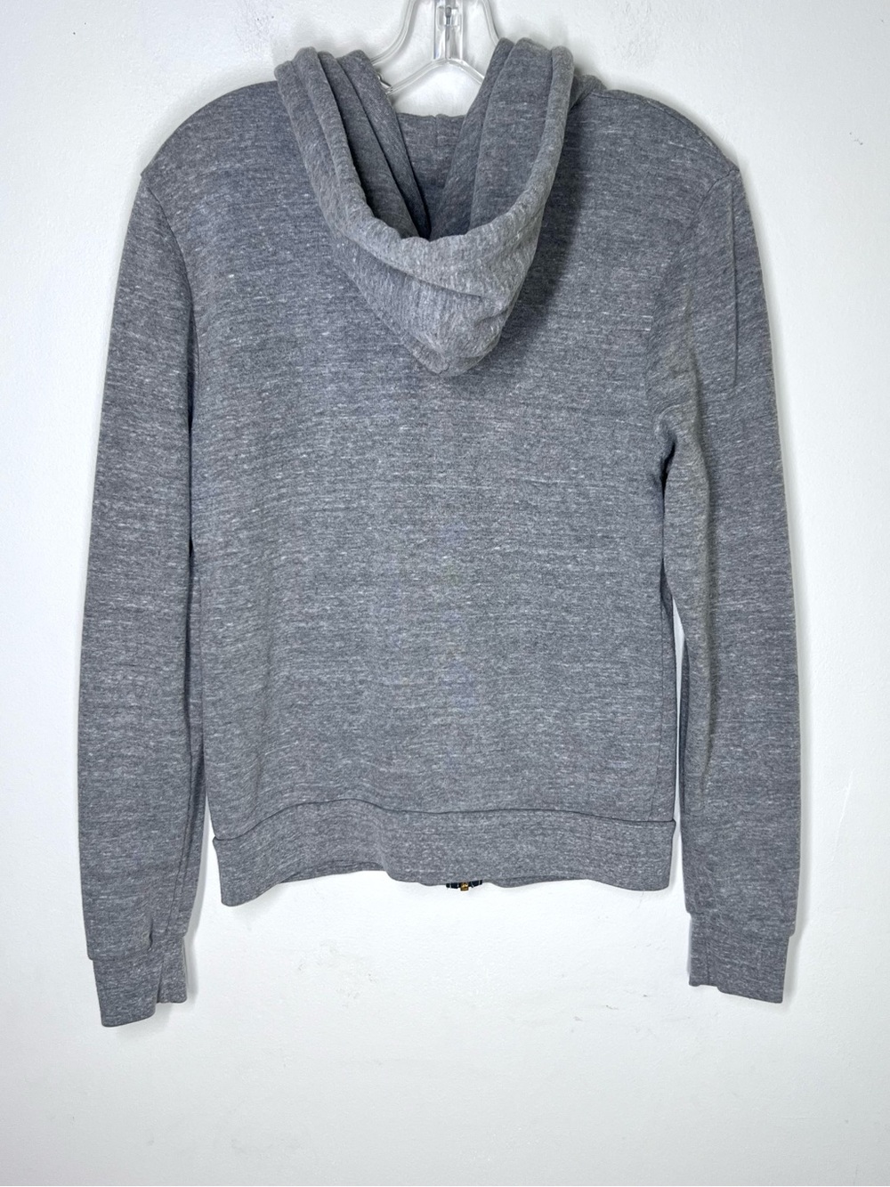 Aviator Nation 5 Stripe Zip Hoodie Neon Gray - Sz S - Picture 4 of 8